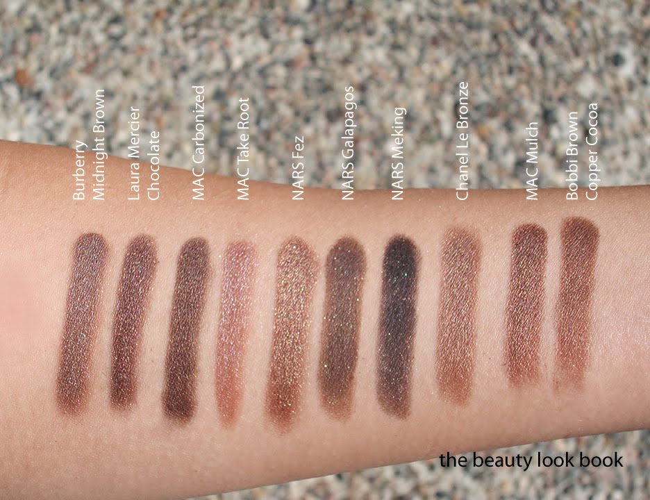 Color Focus: Shimmery Brown Eyeshadows for Fall - The Beauty Look Book